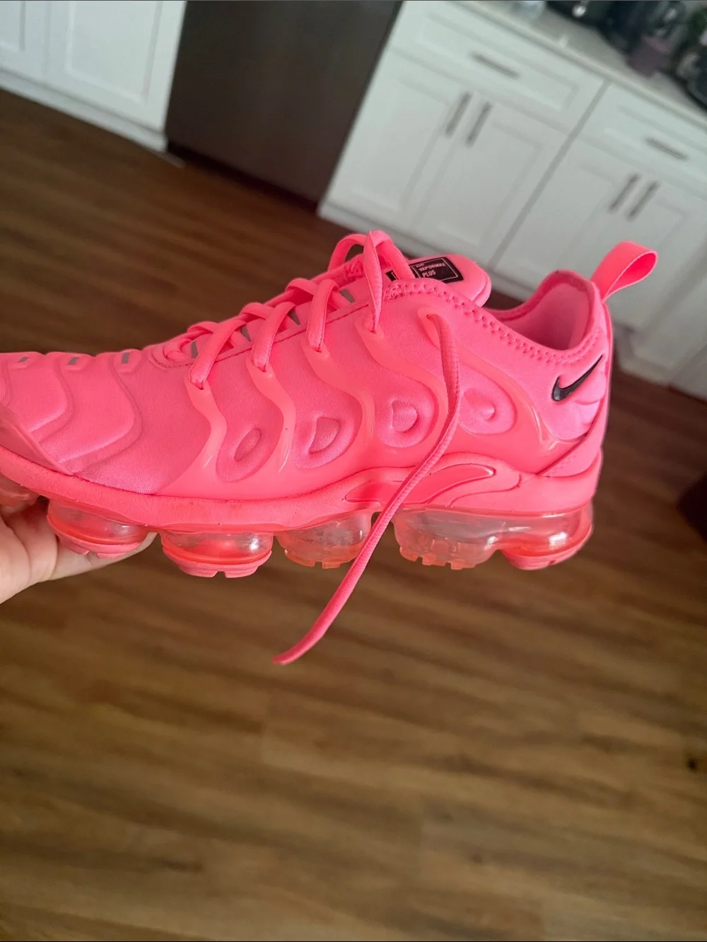 Nike Women's VaporMax Plus Sneakers - Hot Pink